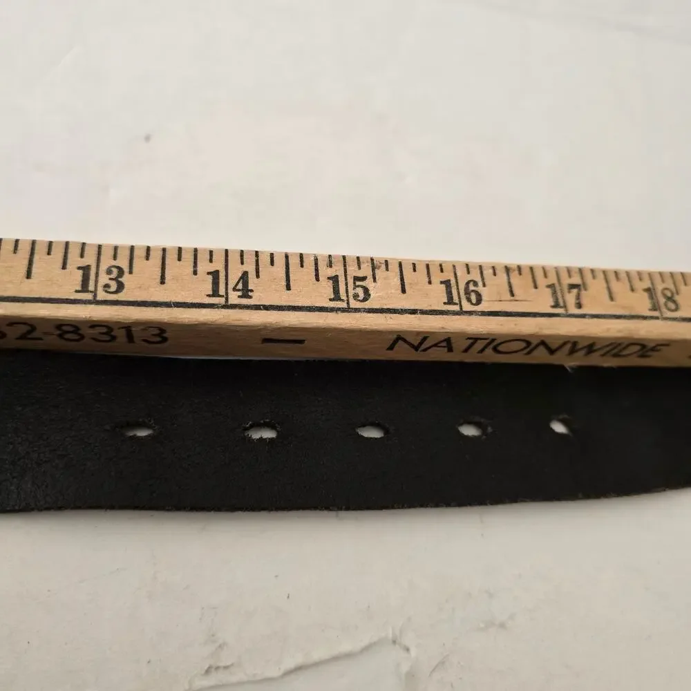 Levi's Black Leather Belt 42
